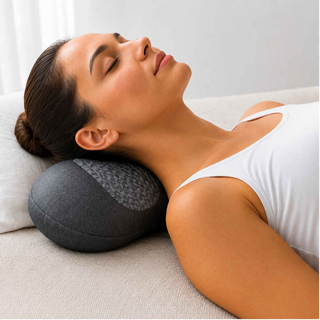 LORVEX Relaxo™ con Calore per Schiena, Collo e Zona Lombare
